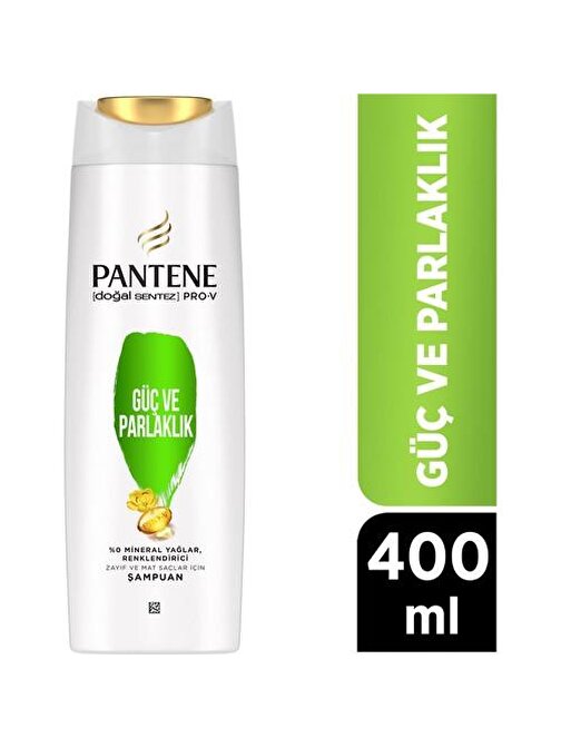 Pantene Güç ve Parlaklık Şampuan 400ml