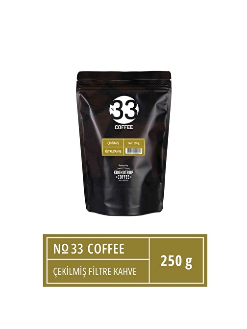 No 33 Çekilmiş Filtre Kahve 250 gr