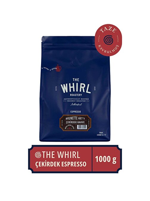 The Whirl  Espresso Brunette 441°F Çekirdek Kahve 1 Kg