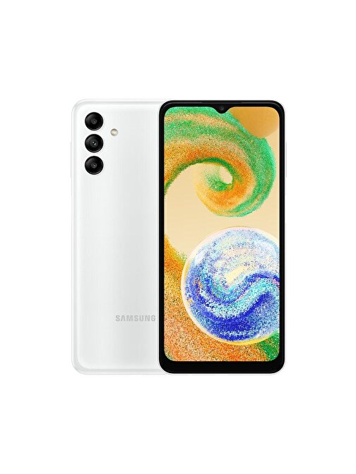 Samsung Galaxy A04S 64 GB Hafıza 4 GB Ram 6.5 inç 50 MP Android Cep Telefonu Beyaz