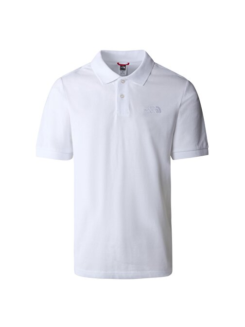 The North Face F00Cg71Fn41-R M Polo Pıquet - Eu Erkek T-Shirt Beyaz M