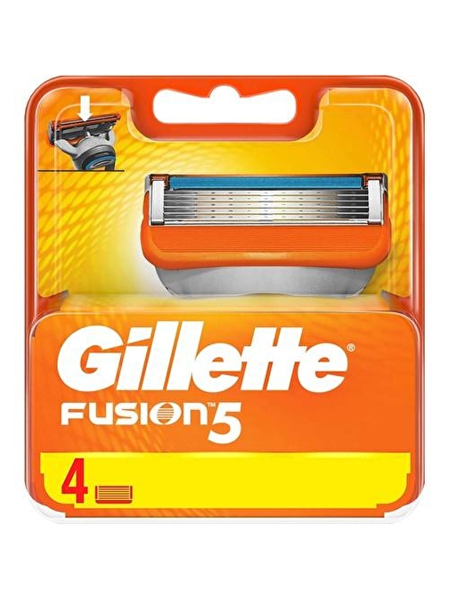 Gillette Tıraş Bıçağı Fusion Manuel 4'lü