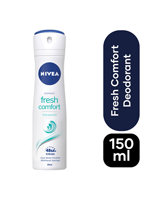 Nivea Fresh Comfort Kadın Sprey Deodorant 150 Ml