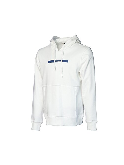 Hummel Frank Hoodie Erkek Günlük Sweatshirts 921601-9003 Beyaz M