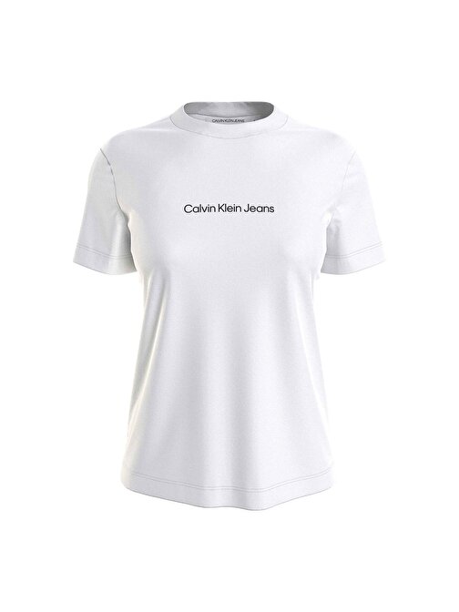 Calvin Klein Jeans T-Shirt, XS, Beyaz