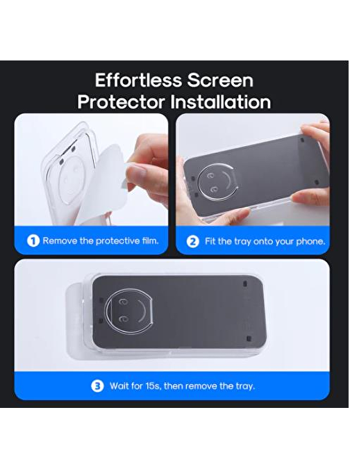 Joyroom  İphone 12Pro Max 2 Adet Hd Kurulum Aparatlı Cam Ekran Koruyucu