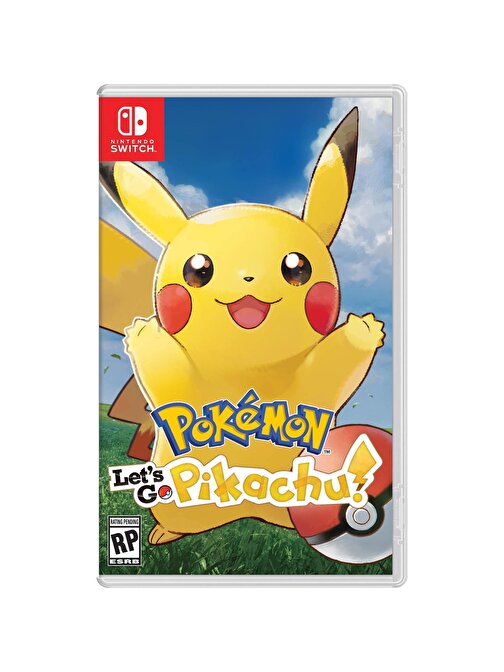 Nintendo Pokemon: Let's Go Pikachu Türkçe Dil Desteği Switch Oyunları 2018