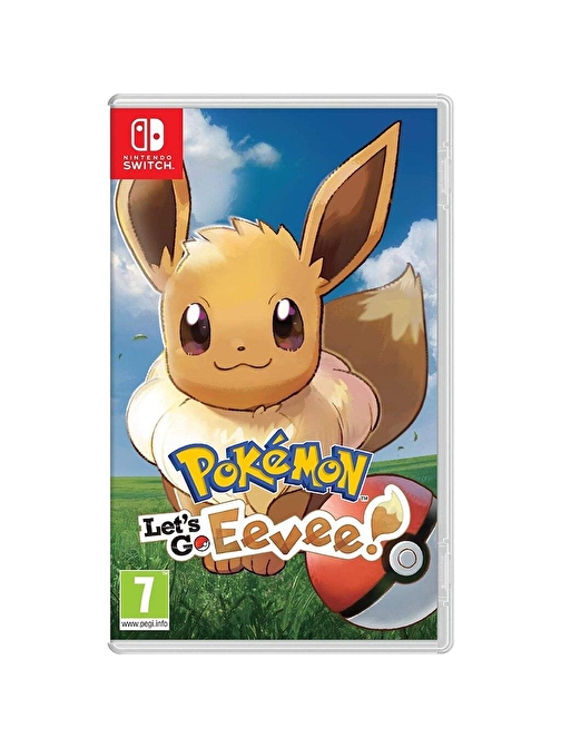 Nintendo Pokemon: Let's Go Evee Türkçe Dil Desteği Switch Oyunları 2018