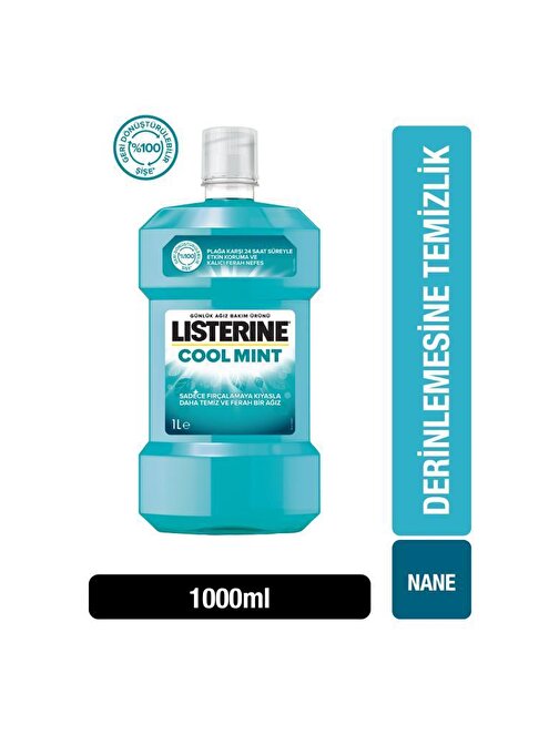 Listerine Cool Mint Ağız Bakım Suyu 1000 ml