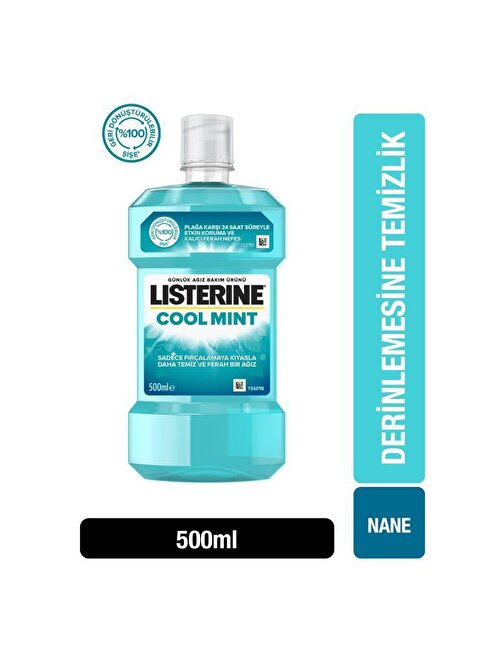 Listerine Cool Mint Ağız Bakım Suyu 500 ml