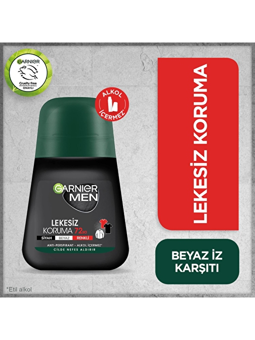 Garnier Men Roll-On 50 ML. Lekesiz Koruma