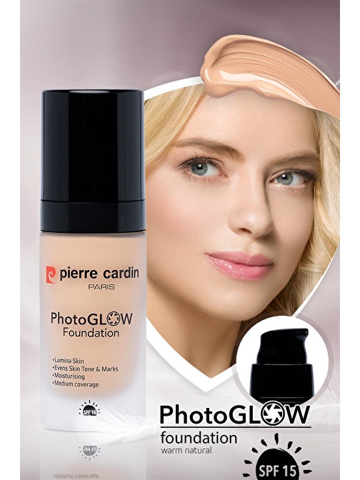 Pierre Cardin Photoglow Aydınlık Veren Fondöten Tawny Beige With Warm Neutral