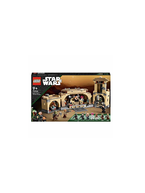 Lego Star Wars Boba Fett’in Taht Odası 75326 Parça Plastik Figür