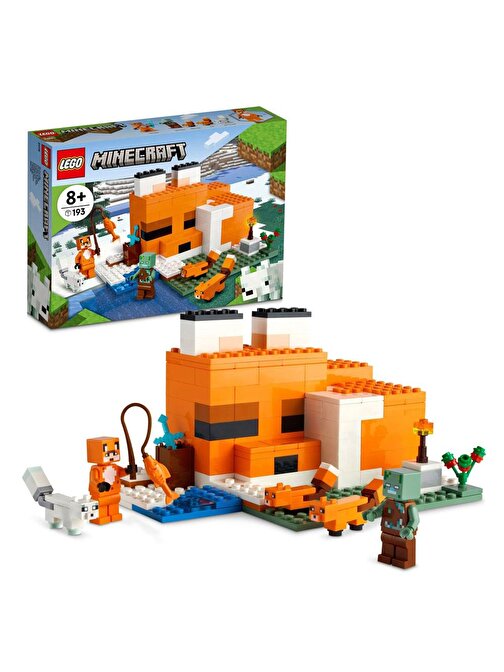 Lego Minecraft Tilki Kulübesi 21178