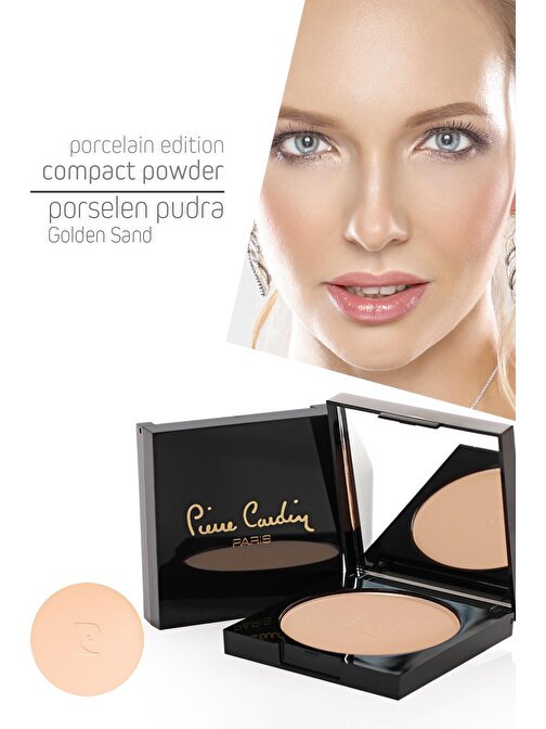 Pierre Cardin Porcelain Edition Compact Powder Golden Sand