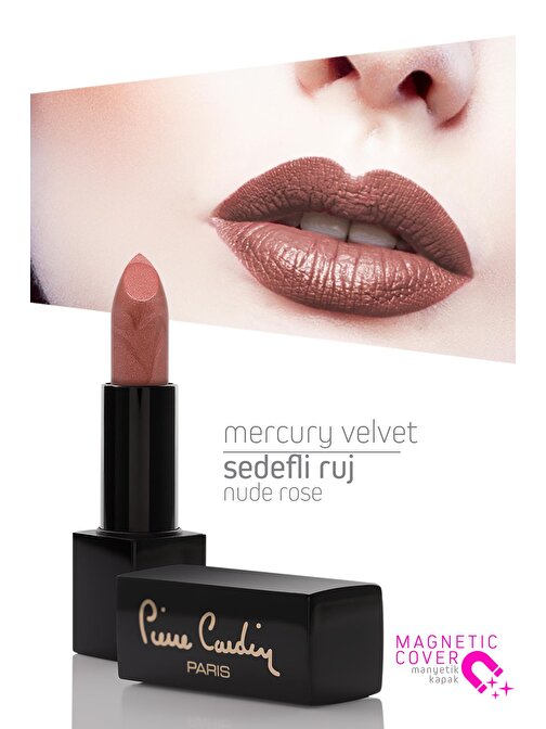 Pierre Cardin Mercury Velvet Lipstick - Nude Rose - 163