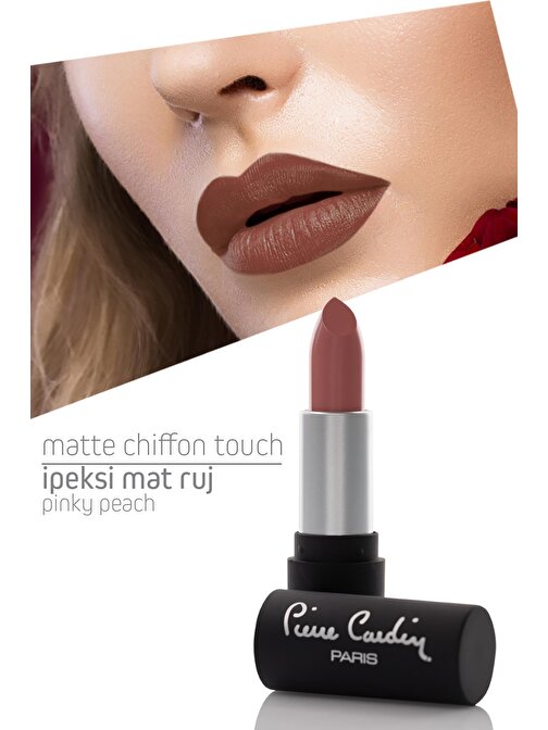 Pierre Cardin Matte Chiffon Touch Lipstick - Pinky Peach -183