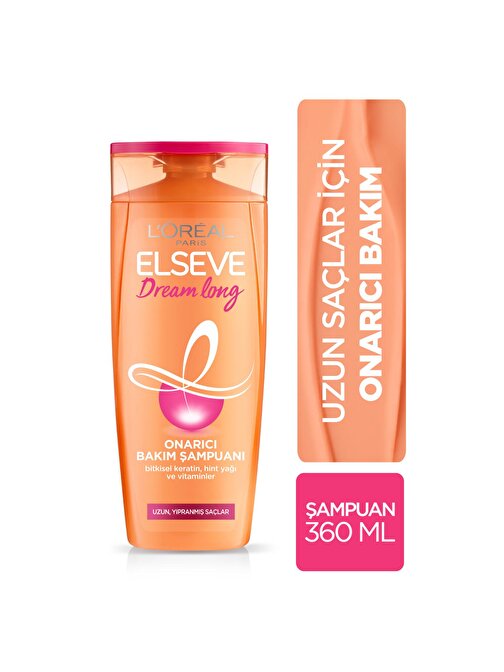 Elseve Loreal Dream Long Onarıcı Bak Şampuan 360ml