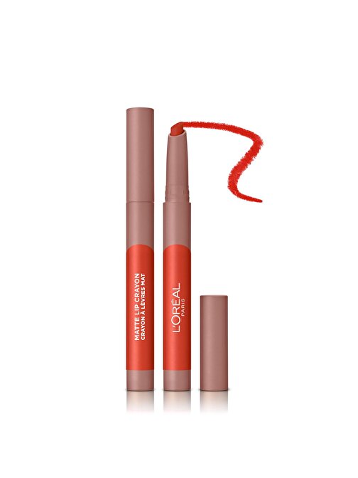 L'Oréal Paris Infaillible Matte Lip Crayon Kalem Mat Ruj - 110 Caramel Rebel