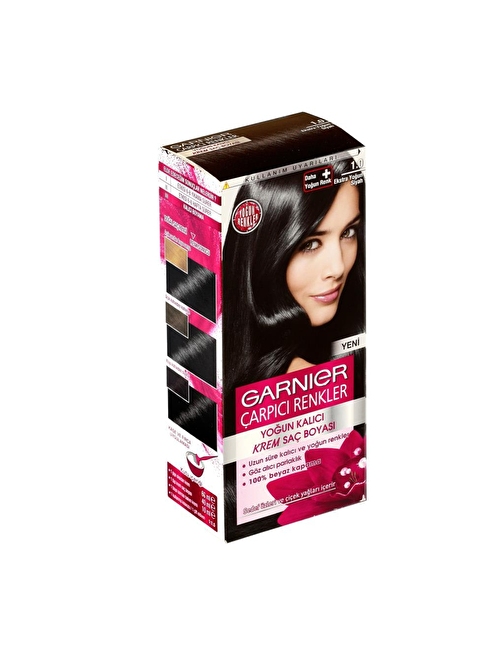 Garnier Çarpıcı Renkler 1.0 Ekstra Yoğun Siyah