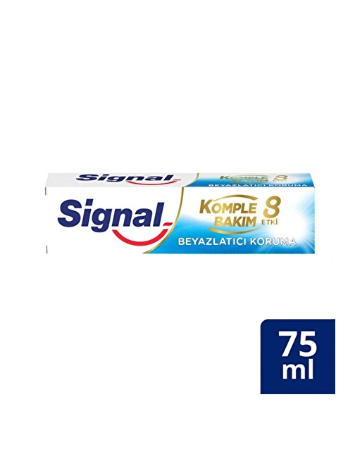 Signal Komple Bakım 8 Etki Beyazl Koruma Diş Macunu