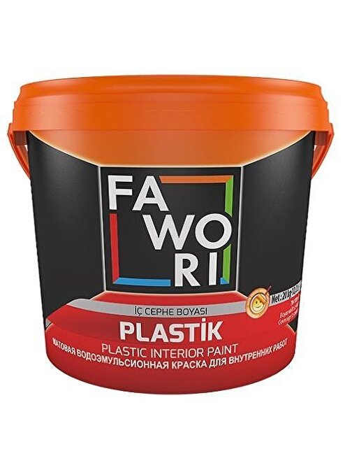 Fawori Plastik İç Cephe Boyası 20 kg Zencefil