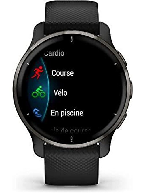 Garmin Venu 2 Plus Android - iOS Uyumlu Akıllı Saat Siyah