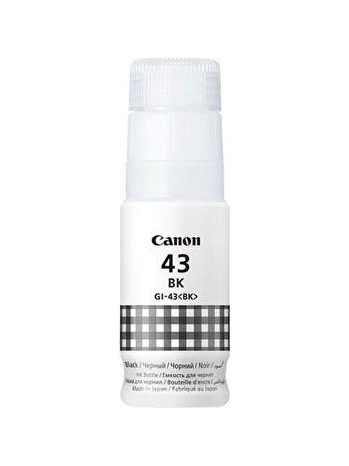 Canon G540 - G640 Gı - 43Bk Orijinal Siyah Şişe Mürekkep