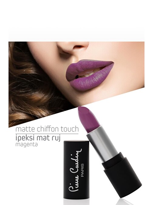Pierre Cardin Matte Chiffon Touch Lipstick - Magenta -181