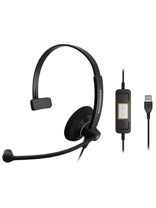 Sennheiser SC 30 Usb ML Mono Kablolu Kulak Üstü Kulaklık