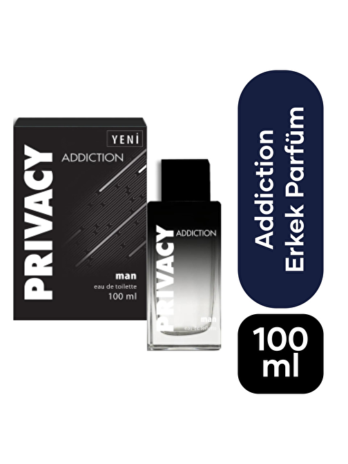 Privacy EDT Men Addiction Odunsu Erkek Parfüm 100 ml