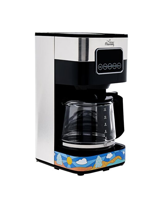 Any Morning SH21615S 10 Fincan Kapasiteli Filtre Kahve Makinesi Siyah