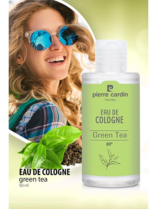 Pierre Cardin Eau De Kolonya Yeşil Çay 50 ml