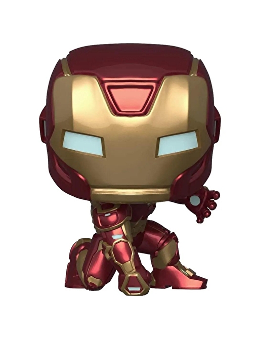 Funko Pop Marvel Avengers Game-verse - Iron Man Stark Tech Suit Süper Kahraman Karakter Figürü