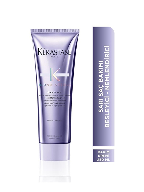 Kerastase Blond Absolu Cicaflash Sarı Saçlar İçin Parlaklık Veren Durulanan Saç Bakım Kremi 250 ml