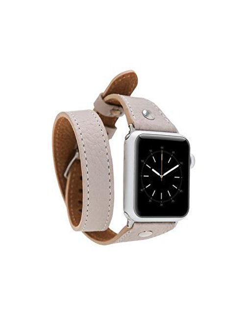 Bouletta Apple Watch Uyumlu Deri Kordon 38 - 40 - 41mm Slim DTST ERC3