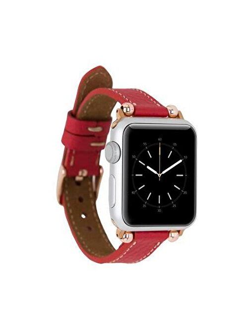 Bouletta Apple Watch 38 - 40 - 41 mm Deri Ferro ERC2 Akıllı Saat Kordonu