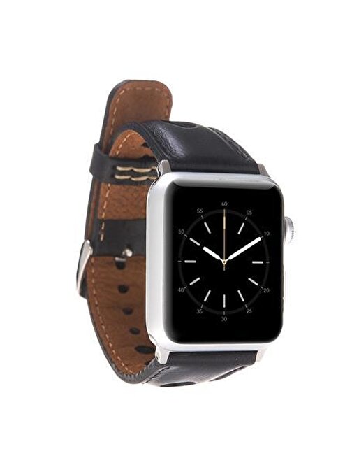 Apple Watch Uyumlu Deri Kordon 42 - 44 - 45mm ARK RST1