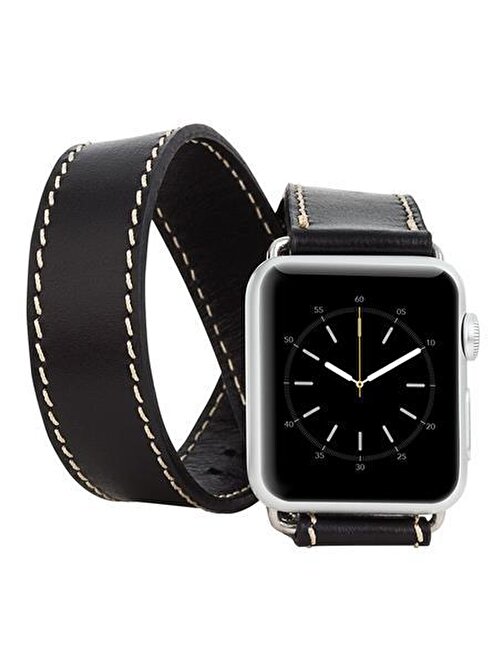 Bouletta Apple Watch 38 - 40 - 41 mm Double Tour Rst1 Akıllı Saat Kordonu
