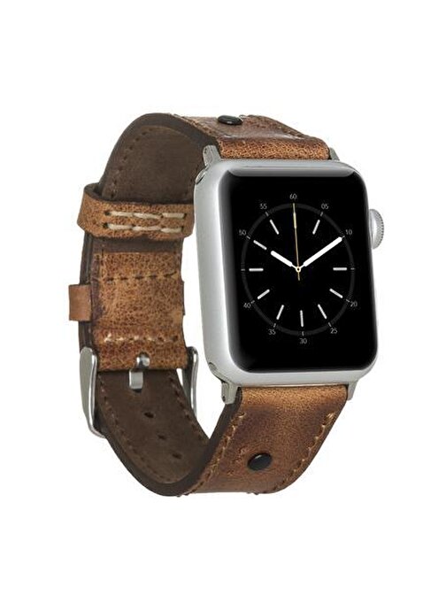 Bouletta Apple Watch 42 - 44 - 45 mm Deri TR 42BA4 TN11 Akıllı Saat Kordonu