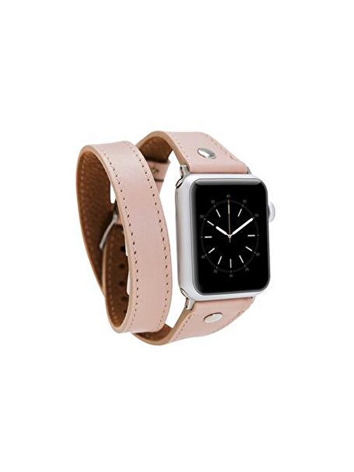 Bouletta Apple Watch Uyumlu Deri Kordon 38 - 40 - 41mm Slim DTST NU1
