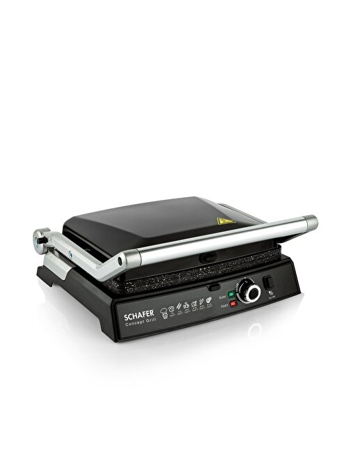 Schafer Concept Grill Tost Makinesi-Siyah