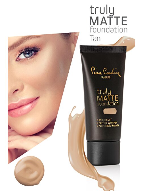 Pierre Cardin Truly Matte Fondöten - Tan