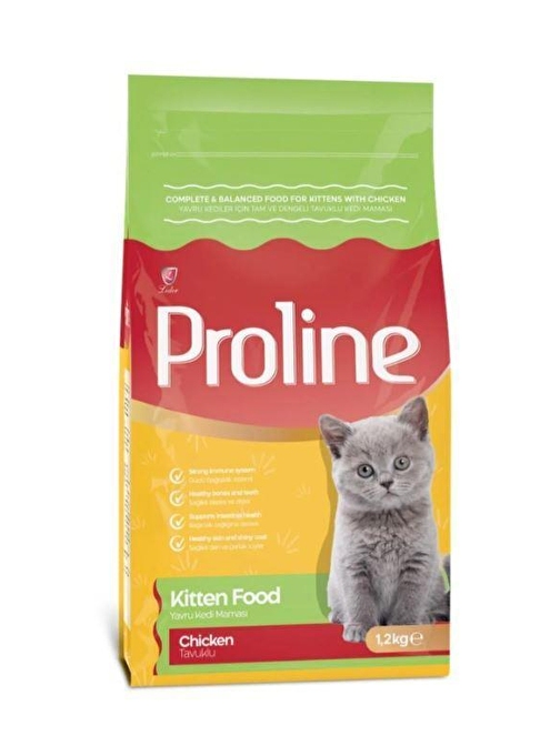 Pro Line Kitten Tavuklu Yavru Kedi Maması 1.2 Kg