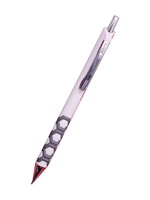 Mikro MP-9001 0.7 mm Versatil Uçlu Kalem Canlı Renkler Metal İç Mekanizma Click Versatil Beyaz