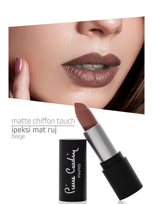 Pierre Cardin Matte Chiffon Touch Lipstick - Beige -182