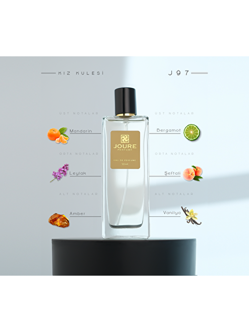 Joure Perfume J97 - Afrodizyak Etkili Çiçeksi Meyveli Tatlı Kokulu Kalıcı Edp Kadın Parfüm 50ml