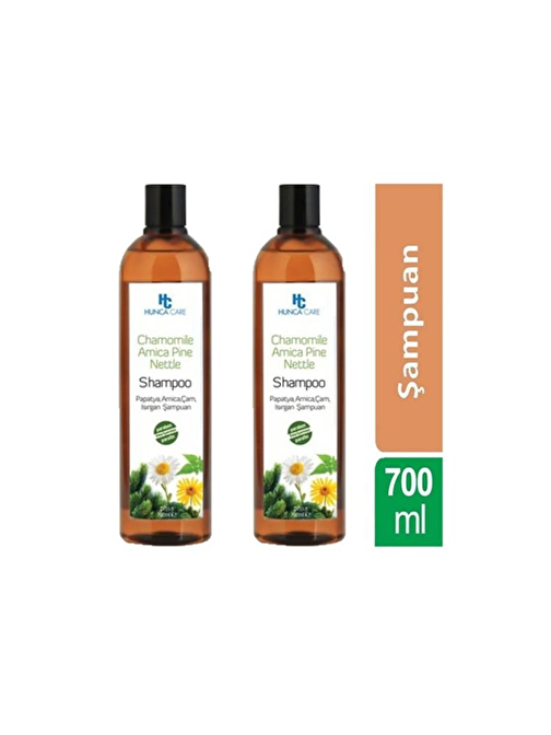 Hunca Care Papatya Özlü Şampuan 2 x 700 ml