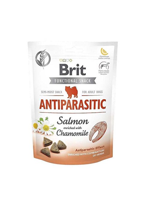 Brit Care Antiparasitic Somonlu ve Papatyalı Parazit Önleyicili Köpek Ödül Maması 150 Gr