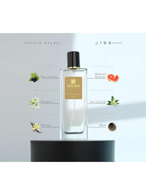 Joure J198 - Meyveli Tatlı Kokulu Kalıcı Edp Kadın Parfüm 50ml